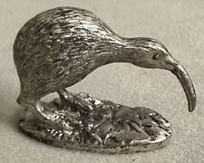 KIWI BIRD Vintage Pewter Miniature Figurine  picture