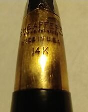 Vintage Sheaffers Fountain Pen M5 White Dot REAL 14k  Gold  NOT Filled picture