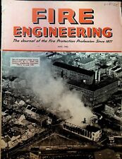 Fire Engineering Magazine May 1953 Paterson NJ Plant Fire picture