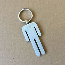 Orbit White Silver Colour Metal Keychain picture