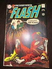 The Flash #186 - DC Comics (Mar 1969) 12¢ Time-Times Three Equals? Excellent picture