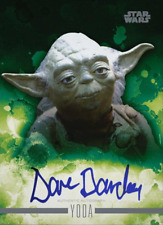 2020 Topps Star Wars DAVID BARCLAY Authentic Autograph as YODA SIG Digital Card picture
