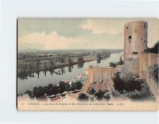 Postcard La Tour du Moulin le Mur Romain et la Vallée de la Vienne Chinon France picture