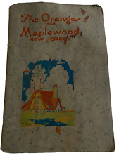 Vintage Historical Board Realtors Booklet The Oranges & Maplewood NJ Communities picture