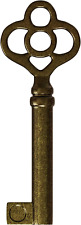 KY-14 Skeleton Key Replacement Hollow Barrel for Antique Vintage Cabinet Door picture