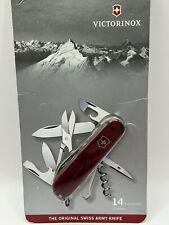 Victorinox Swiss Army Climber Knife Red Blister Pack 1.3703.TB1 NEW picture