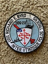 USS Richard E. Byrd DDG-23 Embroidered Military Patch U.S. Navy ship NEW picture