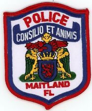FLORIDA FL MAITLAND POLICE NICE SHOULDER PATCH SHERIFF picture