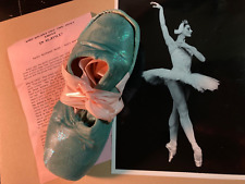 Pacific NW Ballet photo with ballerina dancer DEBORAH HADLEY signed point shoes picture