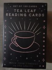 Decipher the leaves Read Your Fortune  Tea Leaf Reading Cards 100 cards GR490095 picture