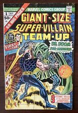 Giant-Size Super-Villain Team-Up #1 - 1975 Marvel Comic Book VG/FN picture