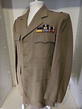 WWII Navy Captain Or Admirals Uniform With Sewn 1/2