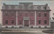 Dewittville, NY: Hospital, Chautauqua County House - vintage New York Postcard picture