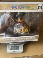 NEW in Original Box Luffy with Thousand Sunny pop！114# Vinyl Figure One Piece picture
