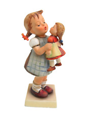Vtg Goebel Hummel #311 'Kiss Me' Girl with Doll 6