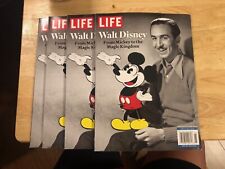 LIFE MAGAZINE | WALT DISNEY: FROM MICKEY TO THE MAGIC KINGDOM (Set of 4) New picture