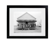 1939 African American School house Missouri Matted & Framed Picture Photo picture