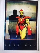 Original Marvel Iron Man Poster 1989 Factory Rolled Moebius Art picture