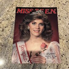 1985 Miss Teen USA Program Book Georgia Carrollton GA 6/29/85 Kristy Hendley 6th picture