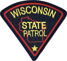 WISCONSIN STATE POLICE SHOULDER PATCH picture