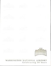 WASHINGTON DC NATIONAL AIRPORT 50 YEARS Commemorative Booklet 1991 picture