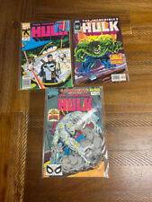 The Incredible Hulk Comic Books Lot of 3 picture