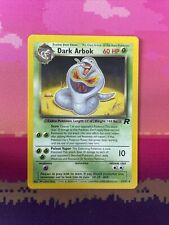 Pokemon Card Dark Arbok 19/82 Team Rocket W STAMP 19/82 Near Mint picture