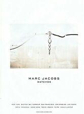 MARC JACOBS watches vintage print ad from 2006 Kristen Mc Menamy 2 pages picture