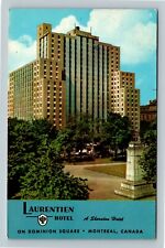 Montreal, Laurentien Sheraton Hotel, Antique, Canada Vintage Souvenir Postcard picture