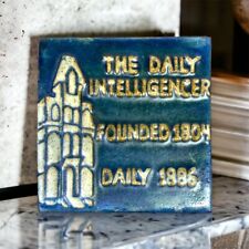 Vintage The Daily Intelligencer Tile picture