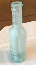 IRON PONTIL 1850'S PEPPER-SAUCE BOTTLE, 8 fluted sides,  8 1/4”tall, no damage  picture