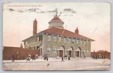 State Bath House at Revere Beach Vintage MA Postcard 0741 picture