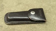 Vintage Schrade LB7 folding knife with sheath, picture
