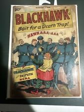 Blackhawk #9 (#1) 1944 Golden Age Quality Comic Cuidera Grade ~ 0.5 Read Desc picture