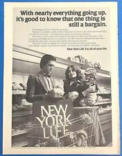 1978 New York Life Insurance For all of your life Vtg 1970's Magazine Print Ad picture