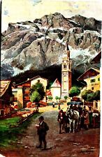 Cortina D'Ampezzo Tyrol- Italy  Carriage Postcard picture
