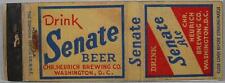 1930’s~Beer~Senate Ale~Heurich~Washington, DC picture