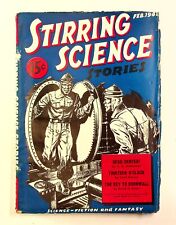 Stirring Science Stories Pulp Feb 1941 Vol. 1 #1 VG picture