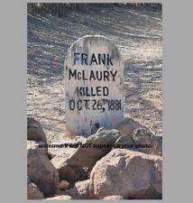 Frank McLaury Grave PHOTO Gunfight OK Corral,Wyatt Earp Shot Boothill Cemetery picture