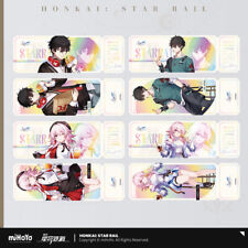 miHoYo Honkai: Star Rail Souvenir ticket 4Pcs Set Delicious sailing Original picture