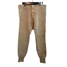Japan vintage 40s sweatpants 90cm long underwear underpants cotton T202211M picture