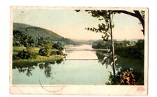 Vermont Brattleboro Connecticut River Suspension Bridge c.1908 Postcard VT 7 picture