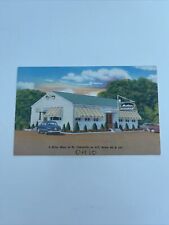 LINEN Postcards--OHIO--Clairsville--Martines Retaurant--US Hwy 40 & 331--1950's picture
