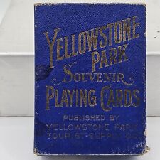Early 1900's Yellowstone Park Souvenir Playing Cards (Pre-Automobile) Photos  picture