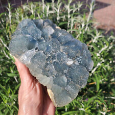 Raw Green Fluorite Cube Crystal Specimen 922 grams | 2lbs 1oz picture