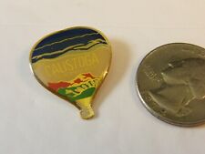 CALISTOGA SPARKLING MINERAL WATER HOT AIR BALLOON PIN picture