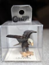 Little Critterz Miniature Porcelain Animal Figurine Eagle 