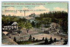 1912 East River Dance Ridge Avenue Fairmount Park Philadelphia PA Trees Postcard picture