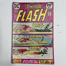 Vintage 1973 DC The Flash 223  DR Light Appearance Green Lantern Backup Story picture