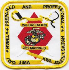 Officially Licensed USMC 2nd Bn 23rd Marines Patch picture